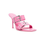 Alexander McQueen 100mm Buckle Leather Sandals 709990WHSWD5482