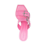 Alexander McQueen 100mm Buckle Leather Sandals 709990WHSWD5482