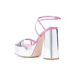 HAUS OF HONEY Sandals Silver HW308WANNABEMETALSILVER