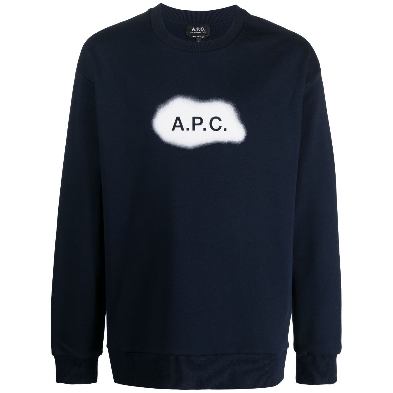 A.P.C. Sweaters Blue Topwear