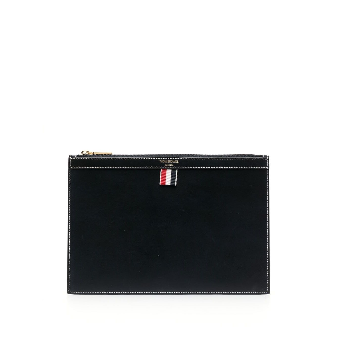 Thom Browne Wallets Blue Small Leather Goods