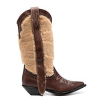 SONORA Boots Brown SANLUISMAXIFLOWER35MONTONEBROWN