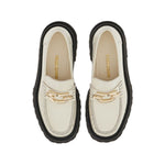 Ferragamo Gancini-plaque Leather Loafers 01G019763905002