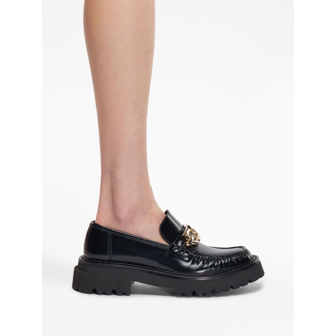 Ferragamo Gancini-buckle Leather Loafers 01G019763904001