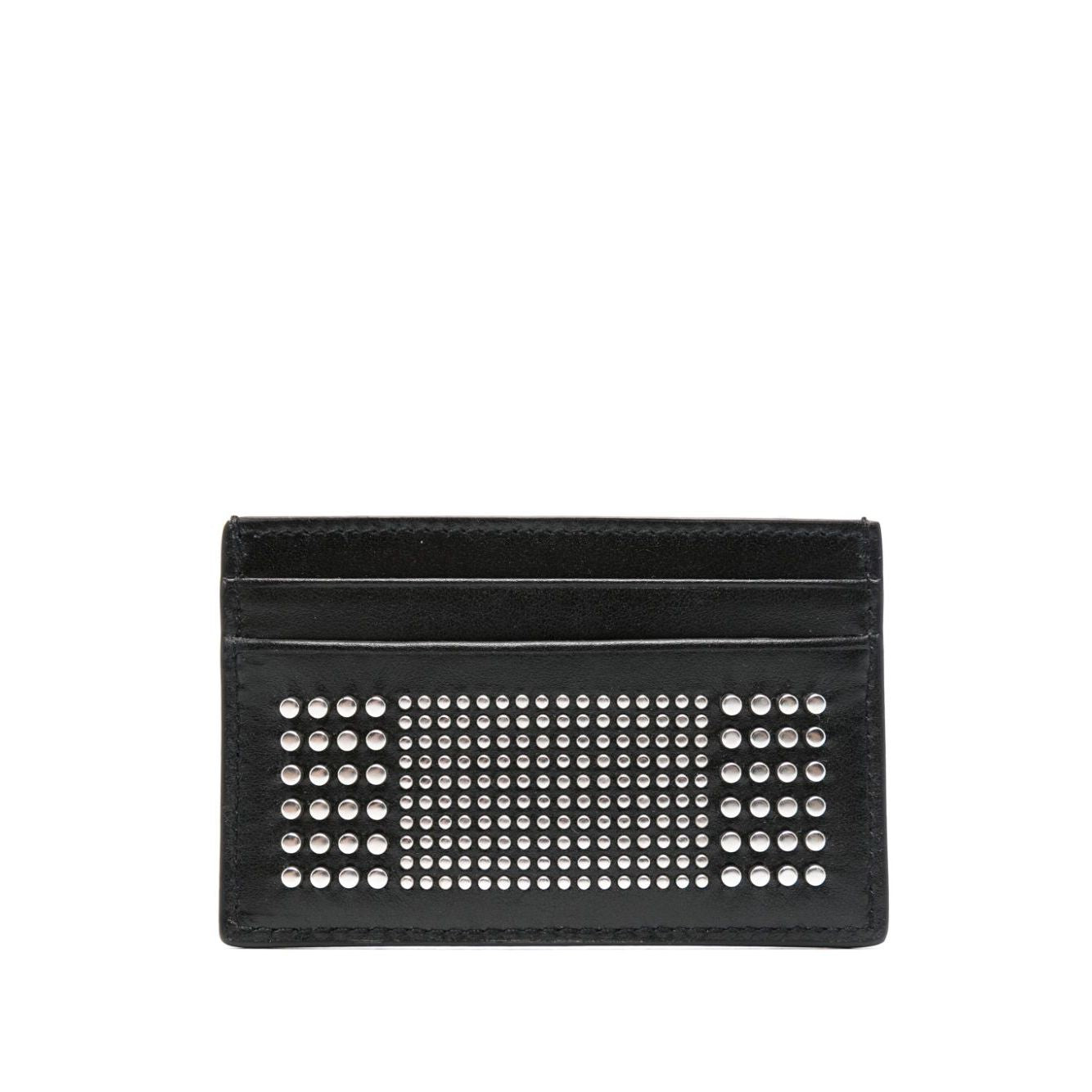 Alexander McQueen Studded leather card case
