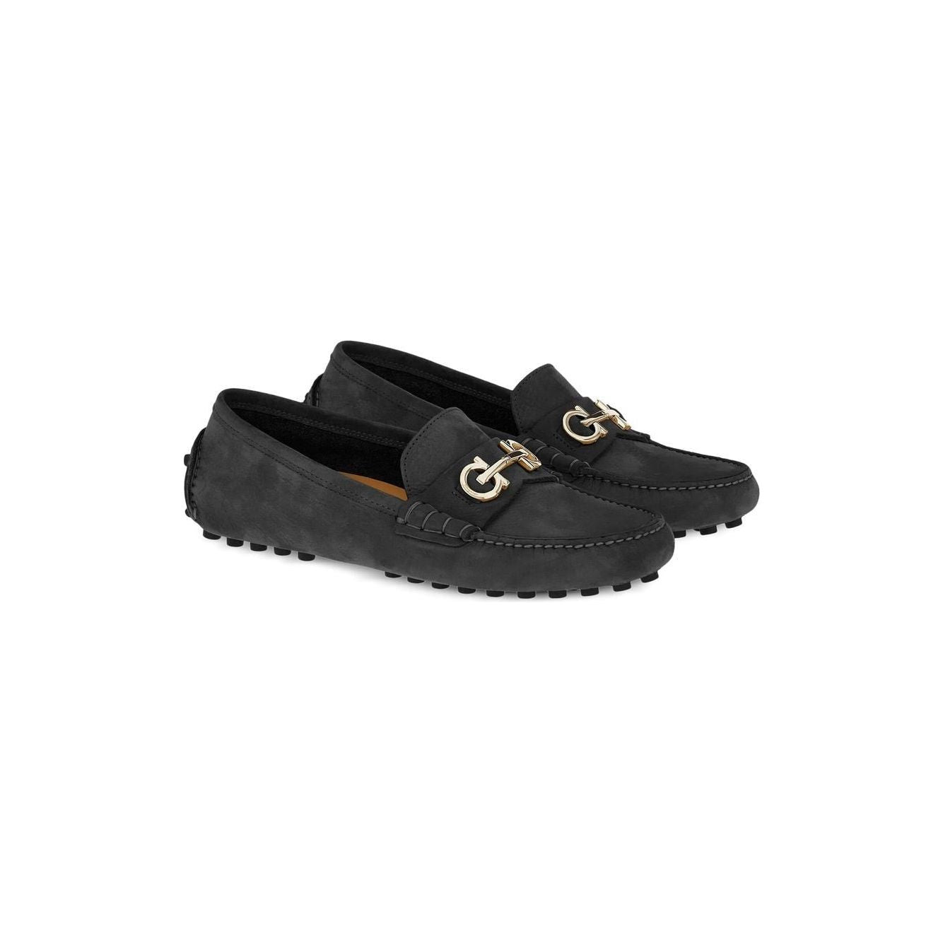 Ferragamo Double Gancini Moccasins 01E393757935005-P24