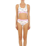 Moschino White Two-Piece Sleepwear My Little Pony Bikini TSH5089-36