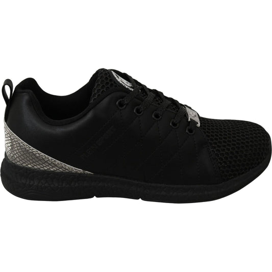 Philipp Plein Black Casual Running Sneakers Shoes WOMAN SNEAKERS