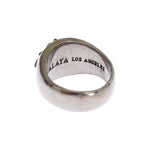 Nialaya Silver 925 Sterling Authentic Crest Ring SIG19117-US12,5