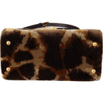 Dolce & Gabbana Brown Giraffe Crossbody Purse Borse WELCOME Purse VAS12215
