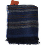 Missoni Multicolor Wool Striped Unisex Neck Wrap Shawl MS1925