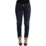 Acht Blue Washed Low Waist Skinny Denim Trouser PAN71239 -26