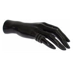 Nialaya Black CZ Rhodium 925 Silver Ring SIG19099- 50