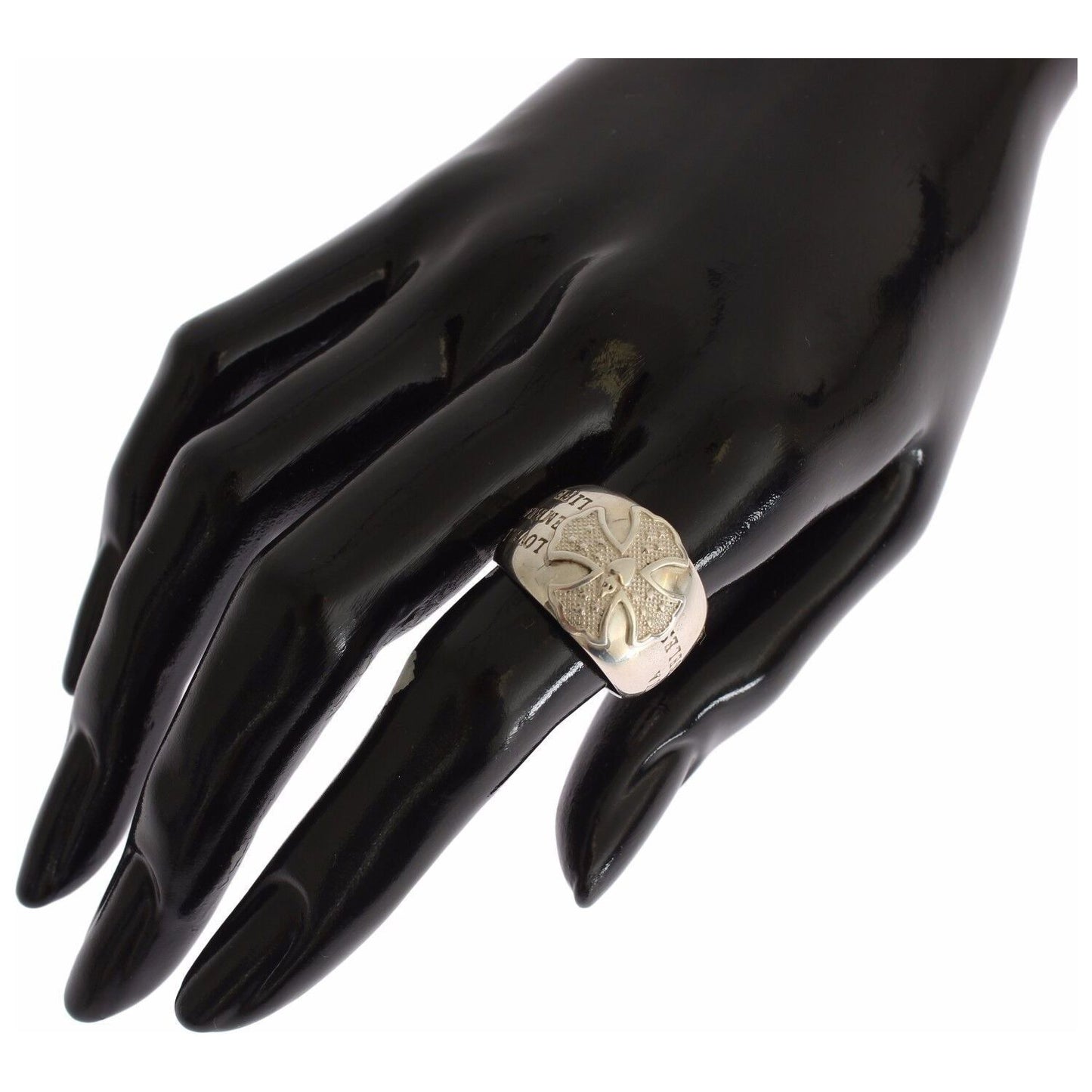Nialaya Silver Cross Womens 925 Sterling Ring SIG19082- US5