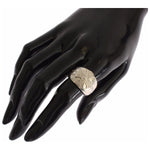 Nialaya Silver Cross Womens 925 Sterling Ring SIG19082- US5