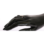 Nialaya Silver Womens Wing Clear CZ 925 Silver Ring SMY11066-US6,5