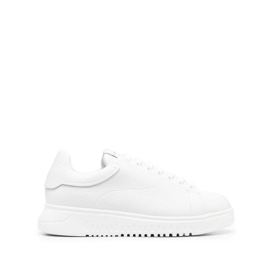 Emporio Armani leather low top sneakers Sneakers