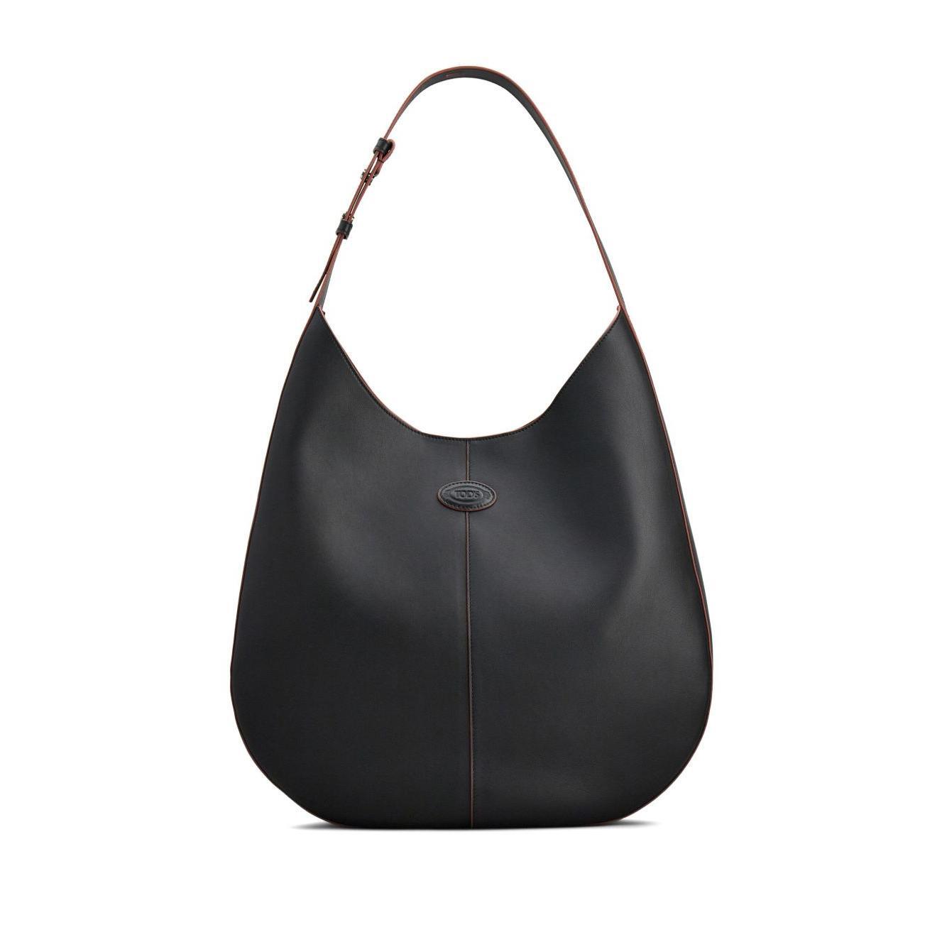 Tod's Di hobo leather bag XBWDBSR9300YATB999-P25