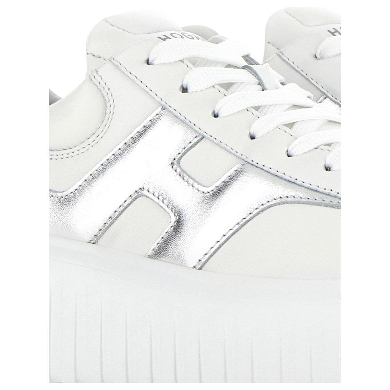 HOGAN PRE Sneakers Silver HXW6450FE91NCS0351-P25
