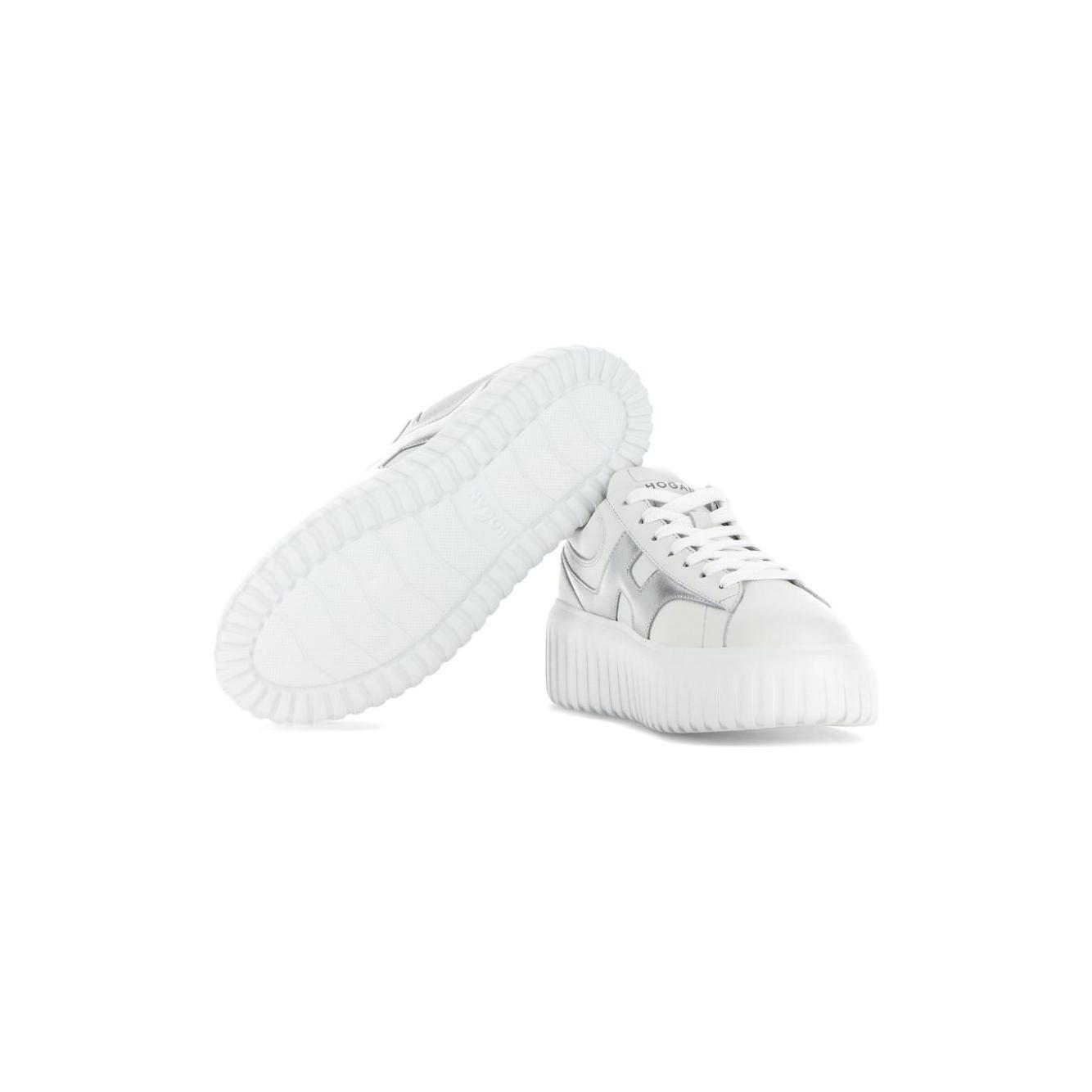 HOGAN PRE Sneakers Silver HXW6450FE91NCS0351-P25