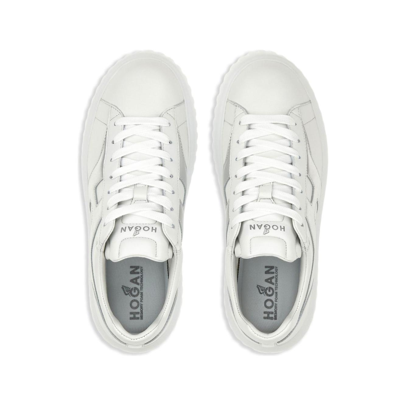 HOGAN PRE Sneakers Silver HXW6450FE91NCS0351-P25