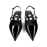 Jimmy Choo Didi Flat Patent Leather Low Shoes DIDIFLATPATBLACK-P25