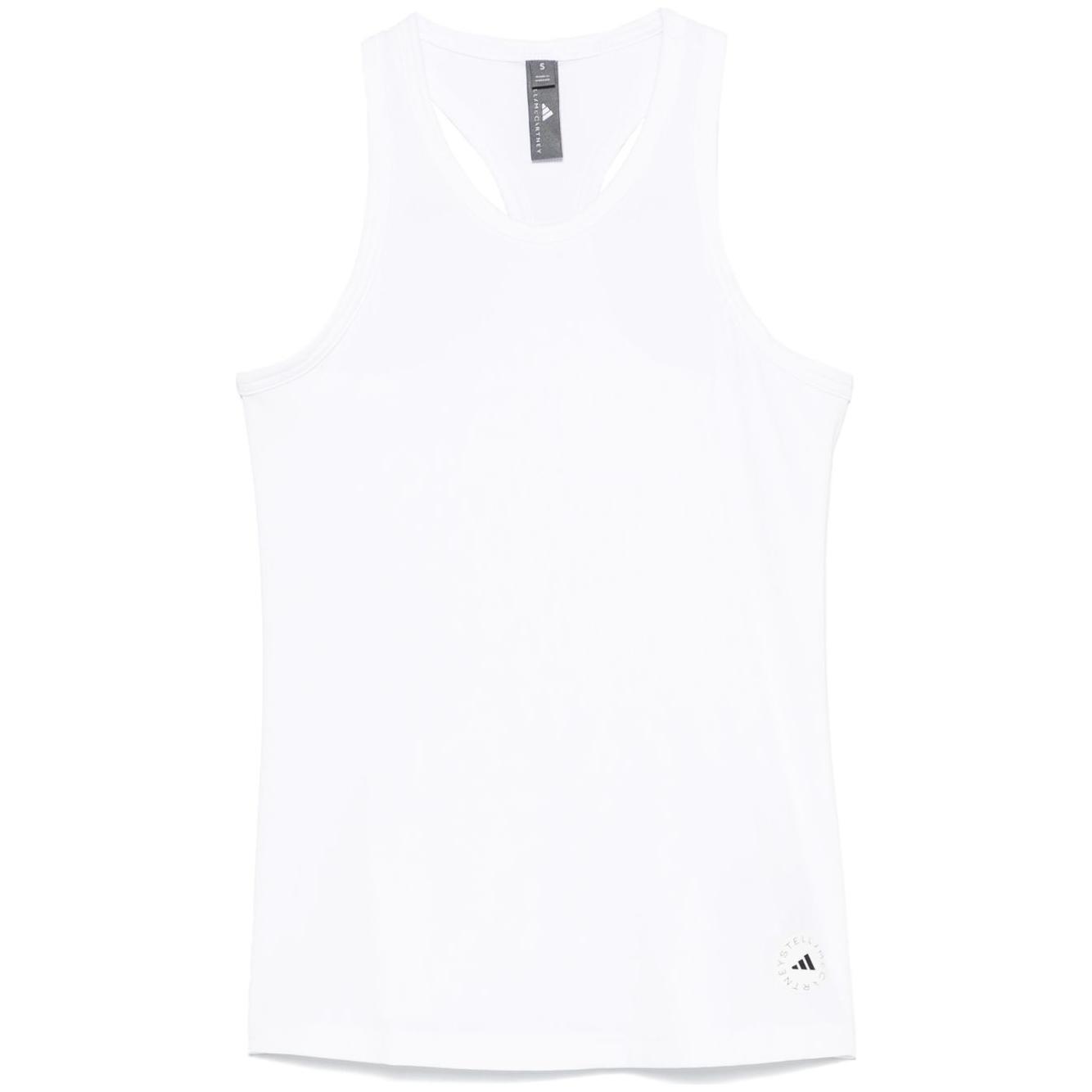 Adidas By Stella McCartney Ribbed tank top JJ2566WHITE/BLACK-P25