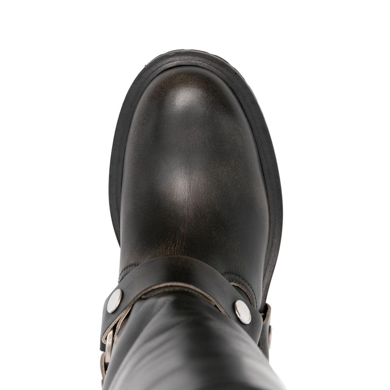 Golden Goose leather biker boots GWF00870F00697790100-P25