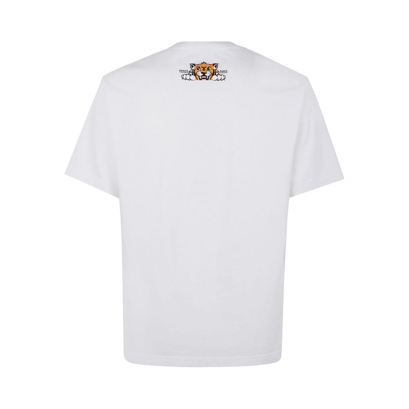 Kenzo T-shirts and Polos White FF55TS5334SG02-P25