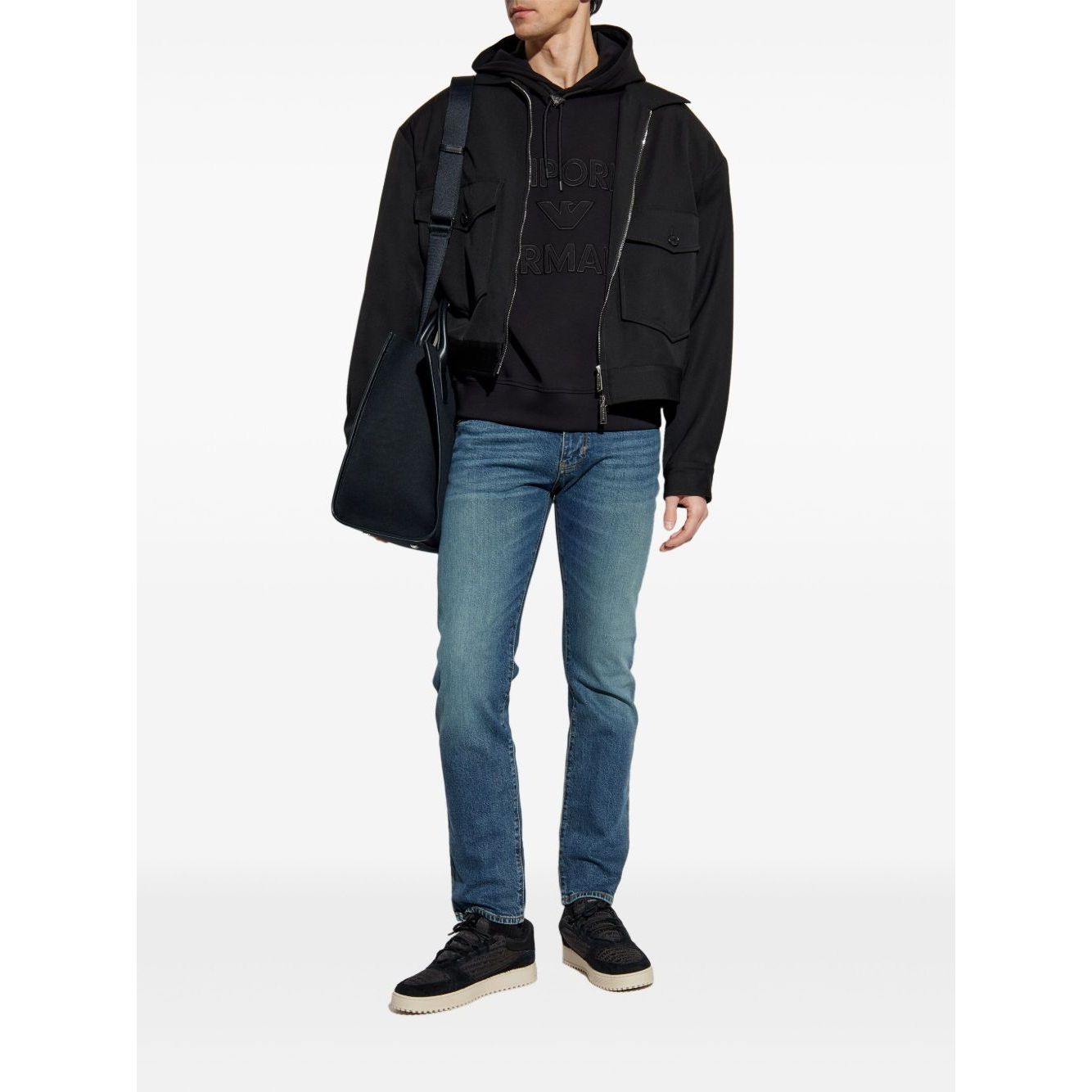 Emporio Armani Sweaters Black