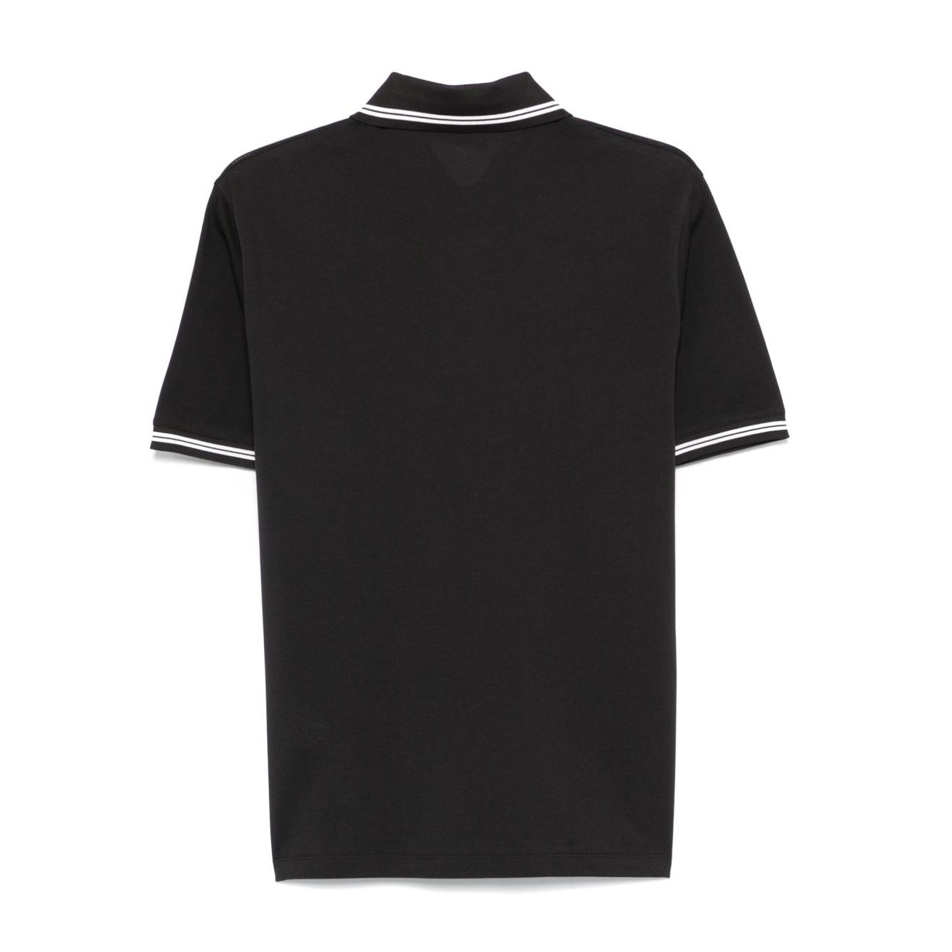 Emporio Armani Jersey polo shirt with logo Topwear