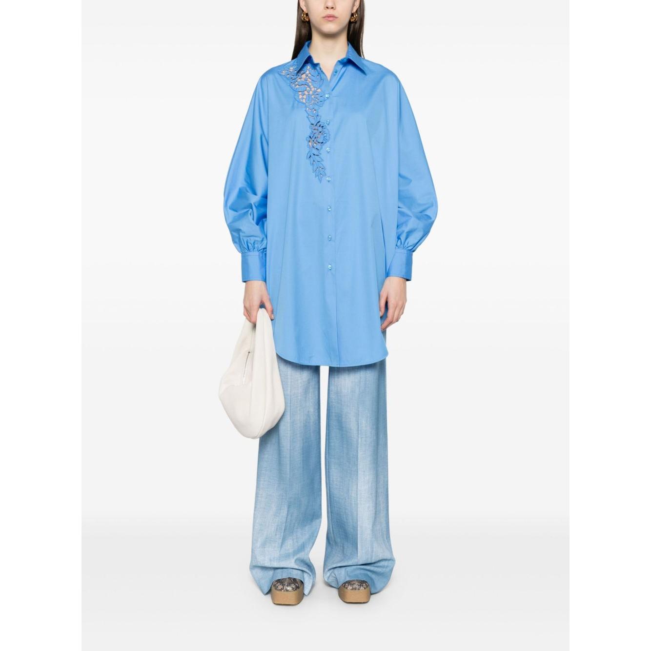 Ermanno Scervino Shirts Clear Blue