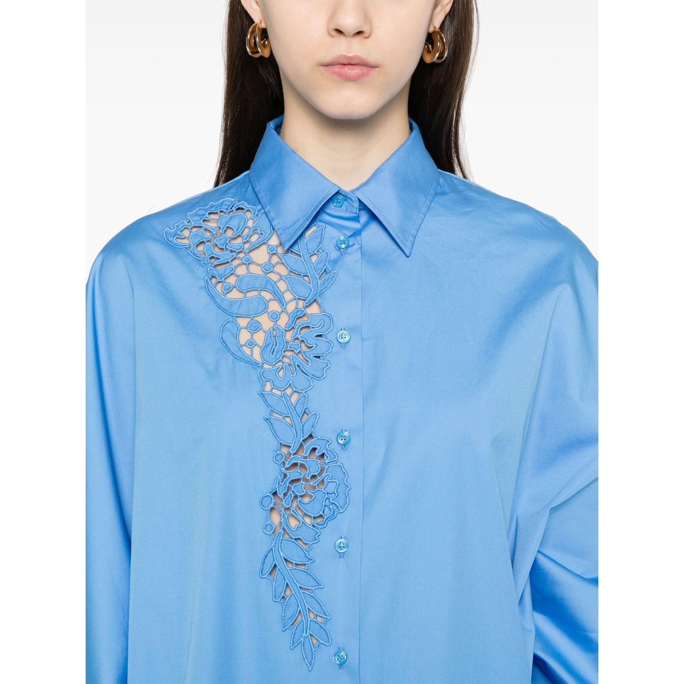 Ermanno Scervino Shirts Clear Blue
