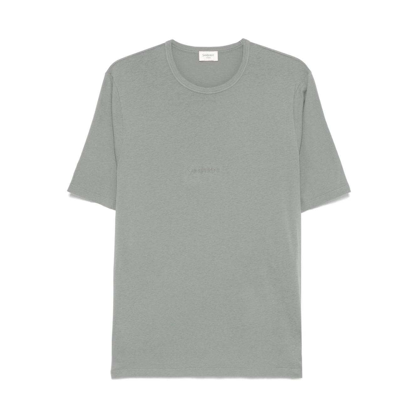 Saint Laurent T-shirts and Polos Grey