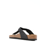 Birkenstock Buckle-detail flip flop sandals 845251DBLACK-P25