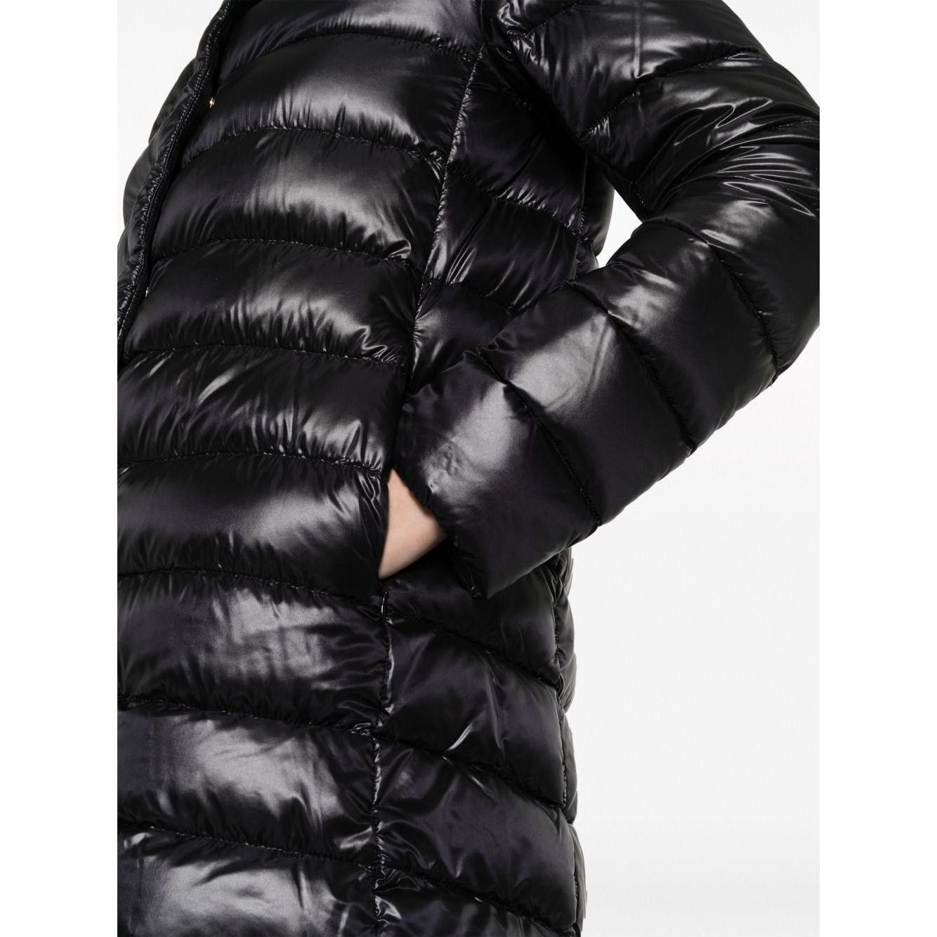 Herno Coats Black Jackets