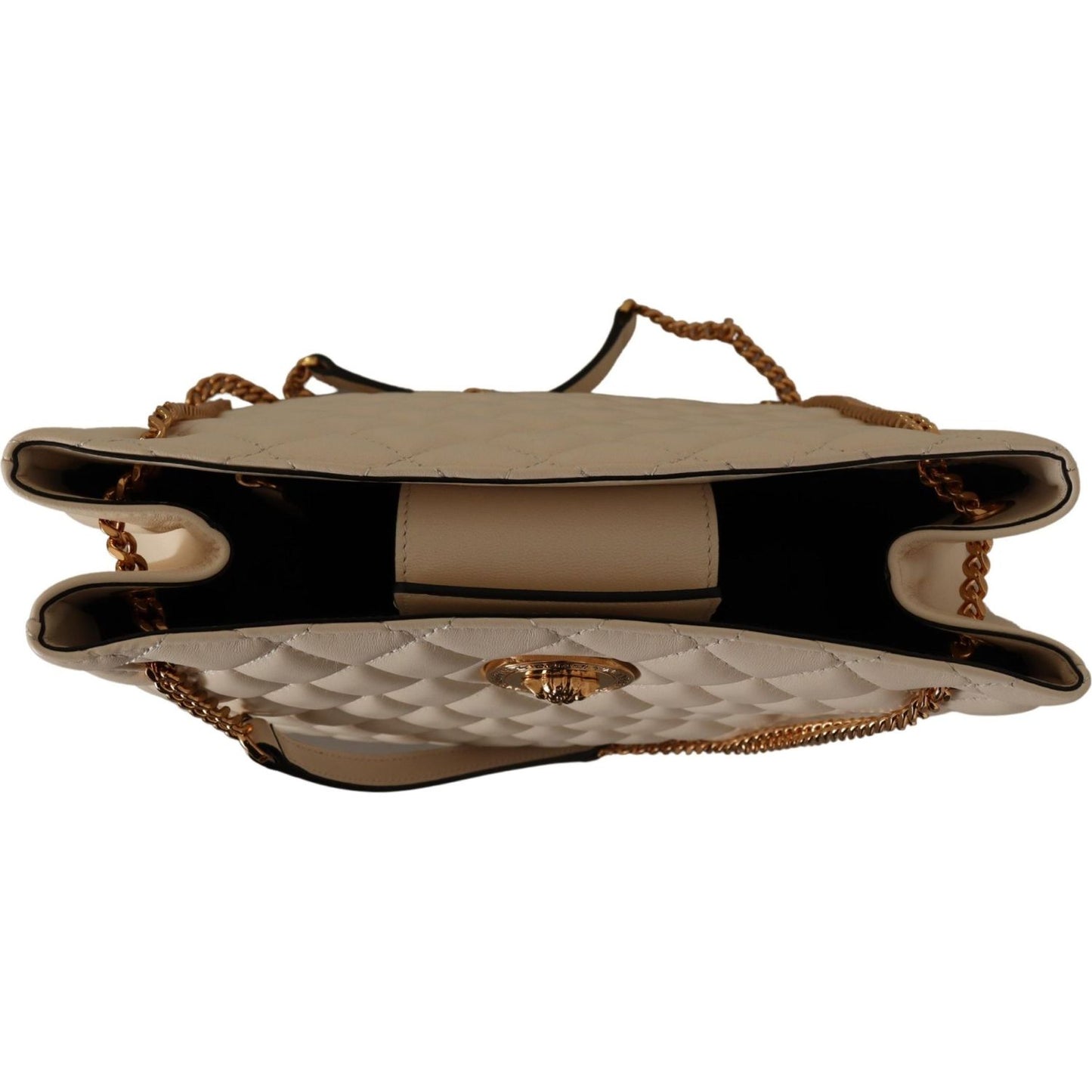 Versace Elegant Quilted Nappa Leather Tote 8054712069000