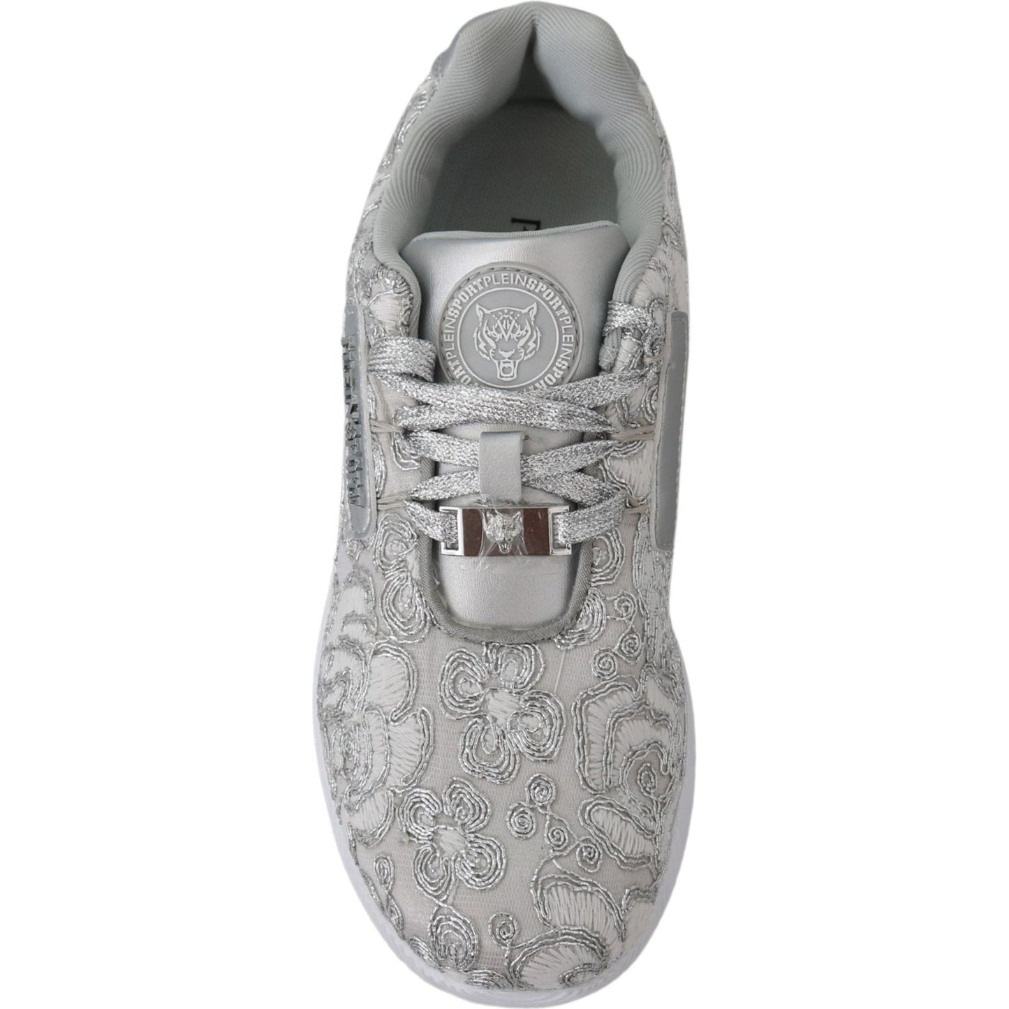Plein Sport Silver Gleam Runner Joice Sneakers 4059623087437