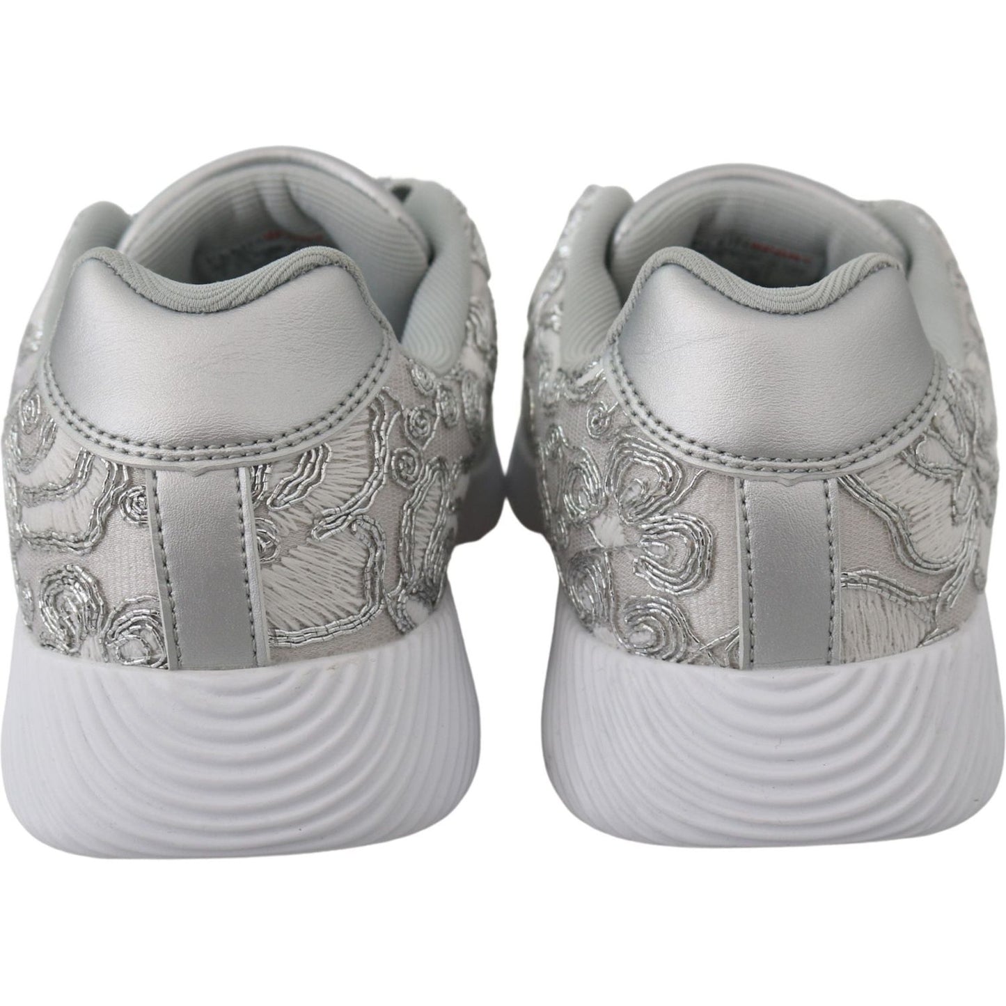Plein Sport Silver Gleam Runner Joice Sneakers 4059623087437