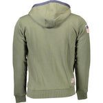U.S. POLO ASSN. Green Cotton Men Sweater US-9363-XXL