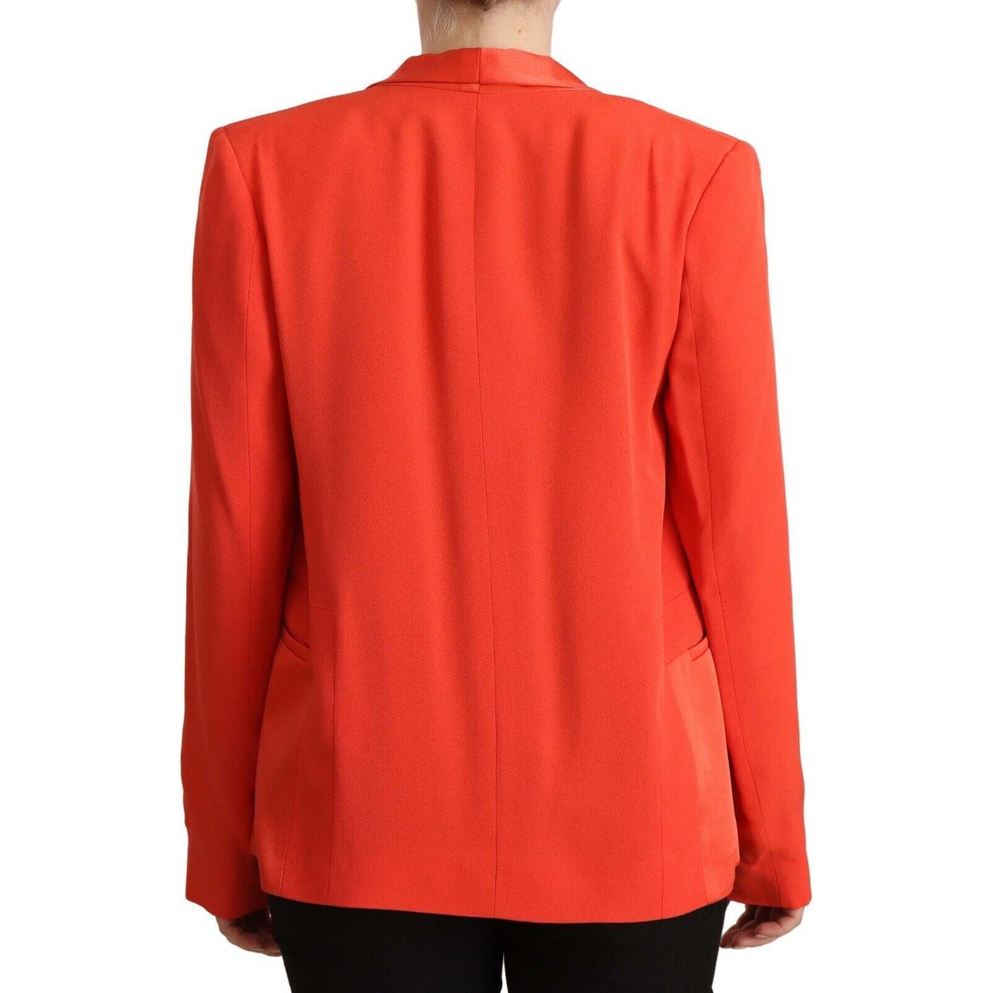 CO|TE Orange Long Sleeves Acetate Blazer Pocket Overcoat Jacket JKT3222 - 42