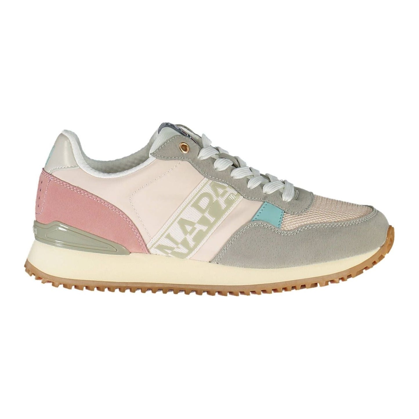 Napapijri Chic Pink Laced Sneakers with Logo Detail NA-20194-38-FBB-172/1