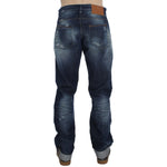Acht Blue Wash Cotton Denim Regular Fit Jeans SIG30500-1