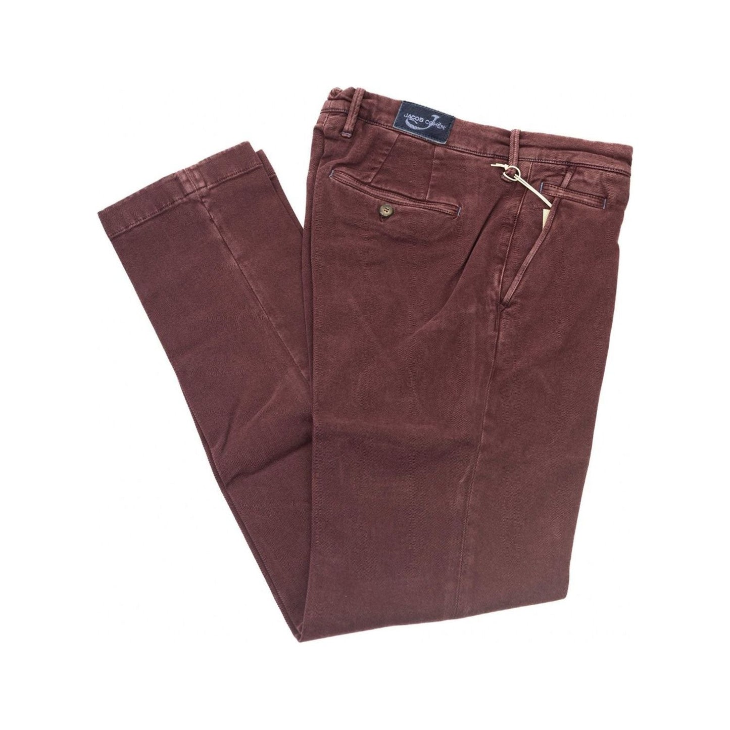 Jacob Cohen Trousers BOBBY_05406V_653_Burgundy_D:419202