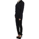 Exte Black One Button Three Piece Suit SIG30908-42
