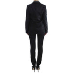 Exte Black One Button Three Piece Suit SIG30908-42