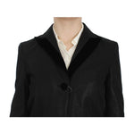 Exte Black One Button Three Piece Suit SIG30908-42