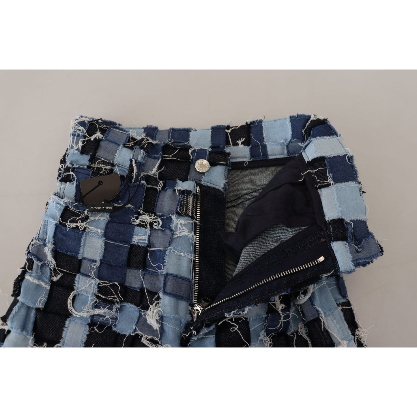 Dolce & Gabbana Multicolor Patchwork Cotton Denim Jeans PAN74201 - 40