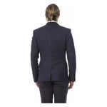 Verri Blue Wool Men Blazer VE-18298-IT48 | M