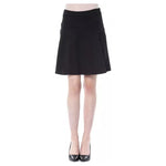 BYBLOS Black Polyester Women Skirt BY-17682-IT42|M